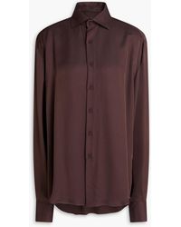 ARMARIUM - Igor Satin-Twill Shirt - Lyst