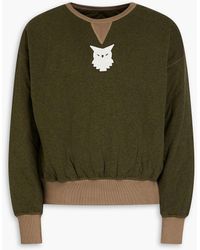 Maison Margiela - Sweatshirt aus baumwoll-jersey mit print - Lyst