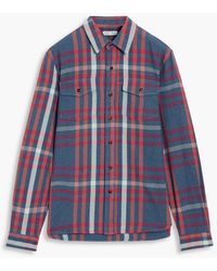 Alex Mill - Chore Checked Cotton-flannel Shirt - Lyst