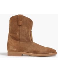 RE/DONE - Suede Ankle Boots - Lyst