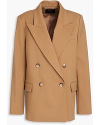JOSEPH - Doppelreihiger blazer aus einer wollmischung - Lyst