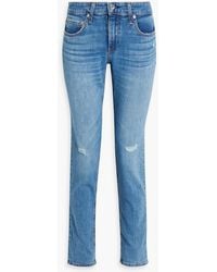 Rag & Bone - Dre boyfriend-jeans in distressed-optik - Lyst
