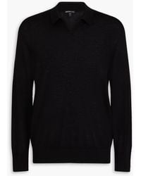 James Perse - Cashmere Polo Sweater - Lyst