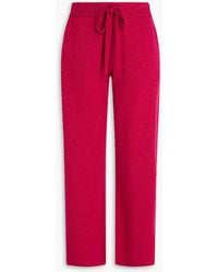 The Elder Statesman - Cashmere Straight-Leg Pants - Lyst