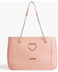 Love Moschino - Faux Pebbled Leather Tote - Lyst