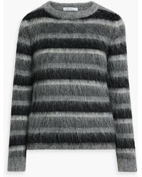 Max Mara - Colonia Striped Mohair-blend Sweater - Lyst
