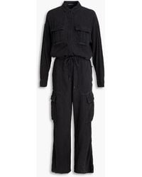 James Perse - Linen-Blend Jumpsuit - Lyst