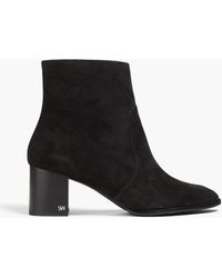 Stuart Weitzman - Ryland 60 Suede Ankle Boots - Lyst