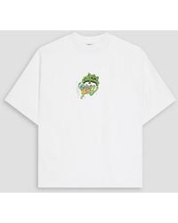 Jacquemus - Grenouille Logo-print Cotton-jersey T-shirt - Lyst