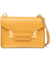 Sophie Hulme Milner Nano Matte-leather Shoulder Bag Saffron - Multicolour