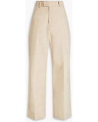 BITE STUDIOS - Organic Cotton-poplin Wide-leg Pants - Lyst