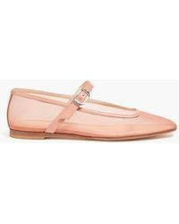 Le Monde Beryl - Mesh Mary Jane Flats - Lyst