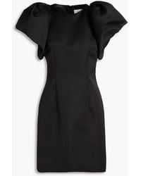 LEO LIN - Dayna Satin Mini Dress - Lyst