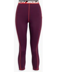 Aztech Mountain - Next To Skin Cropped Stretch-jersey leggings - Lyst