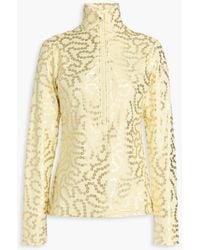 Goldbergh - Baselayer "thrill" aus technischem jersey mit print und metallic-effekt - Lyst