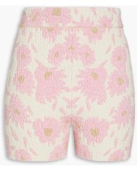 Jacquemus - Le bagnu shorts aus jacquard-strick aus einer baumwollmischung - Lyst