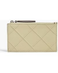 Tory Burch - Fleming Quilted Leather Cardholder - Lyst