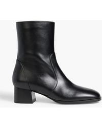 Stuart Weitzman - Nola Leather Ankle Boots - Lyst