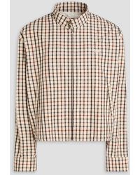 Wales Bonner - Checked Cotton Jacket - Lyst