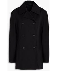 TOTEME - Double-breasted Cotton-gabardine Jacket - Lyst
