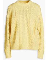 Loulou Studio - Secas Cable-knit Wool And Cashmere-blend Sweater - Lyst