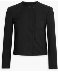 Theory - Jacke aus twill aus einer wollmischung - Lyst
