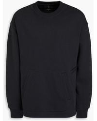 Y-3 - French Cotton-Blend Terry Sweatshirt - Lyst