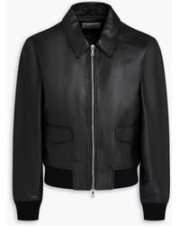 Officine Generale - Conan Leather Jacket - Lyst