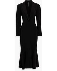 Norma Kamali - Stretch-Jersey Midi Dress - Lyst