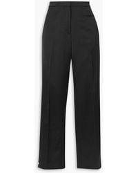 JW Anderson - Hose mit geradem bein aus twill mit satinbesatz - Lyst