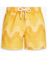 Frescobol Carioca - Copacabana Mid-length Printed Swim Shorts - Lyst