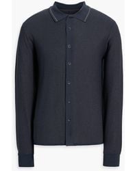 Rag & Bone - Hemd "harvey" aus piqué aus einer baumwollmischung - Lyst