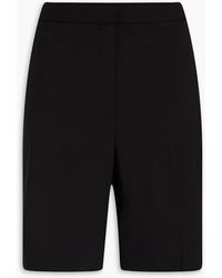 Theory - Wool-blend Shorts - Lyst