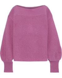 Temperley London Bessie Mohair-blend Jumper Lavender - Multicolour