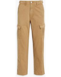 EB DENIM - Cotton-twill Straight-leg Pants - Lyst