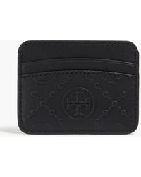 Tory Burch - Embossed Leather Cardholder - Lyst