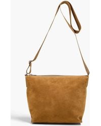 Sandro - Suede Messenger Bag - Lyst