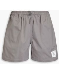 Thom Browne - Cotton-Twill Shorts - Lyst