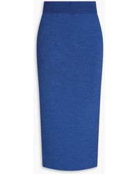 Matériel - Ribbed-knit Midi Pencil Skirt - Lyst