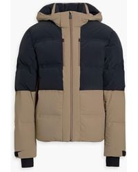 Aztech Mountain - Super Nuke Two-Tone Quilted Down Ski Jacket - Lyst