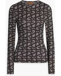 Stine Goya - Juno Printed Jersey Top - Lyst