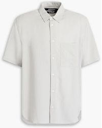 Jacquemus - Hemd aus crêpe mit stickereien - Lyst