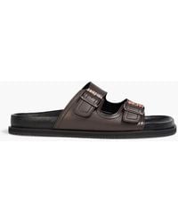 Paul Smith - Malfa Buckled Leather Sandals - Lyst