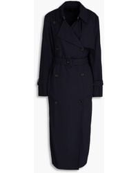 Theory - Twill Trench Coat - Lyst