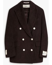 S.S.Daley - Eilidh Double-breasted Cotton-corduroy Blazer - Lyst