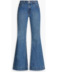 RE/DONE - 70s Low-rise Flared Jeans - Lyst