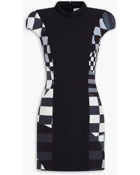 PUCCI - Printed Stretch-crepe Mini Dress - Lyst
