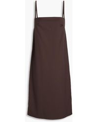 Loulou de Saison - Blanca Wool-twill Dress - Lyst
