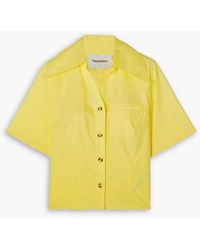 Nanushka - Yusra Cotton-poplin Shirt - Lyst