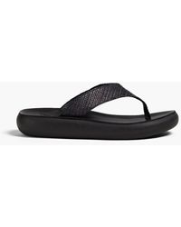 Ancient Greek Sandals - Charys Comfort Raffia Platform Sandals - Lyst